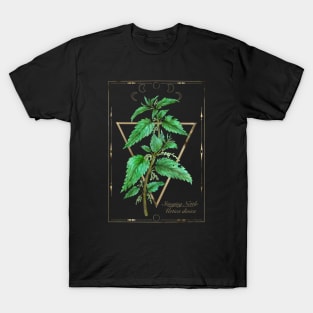 Stinging Nettle. Witchy herbs T-Shirt